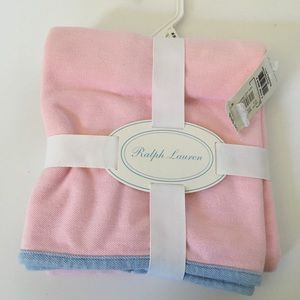 Ralph Lauren gender neutral baby blanket